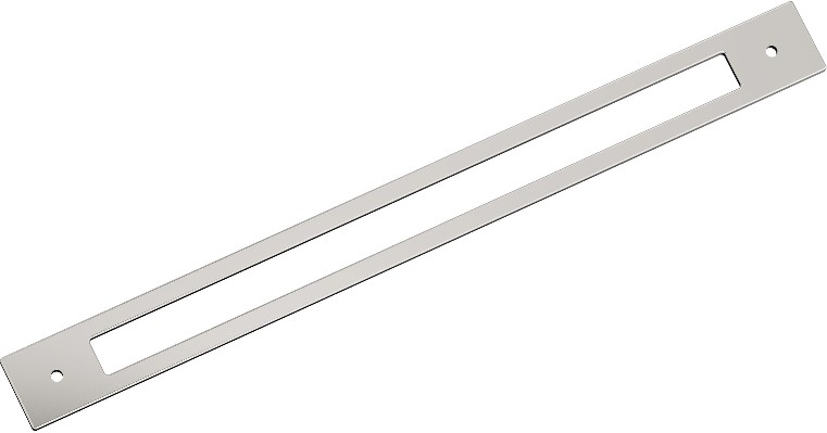 Polished Nickel Steel Backplate