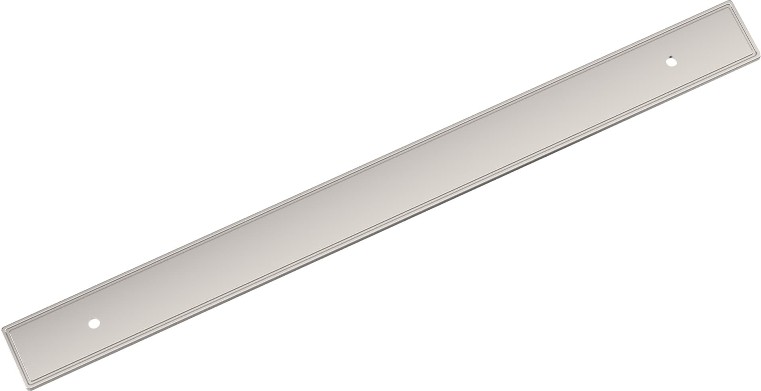 Polished Nickel Steel Backplate