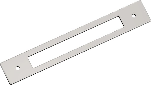 Polished Nickel Steel Backplate