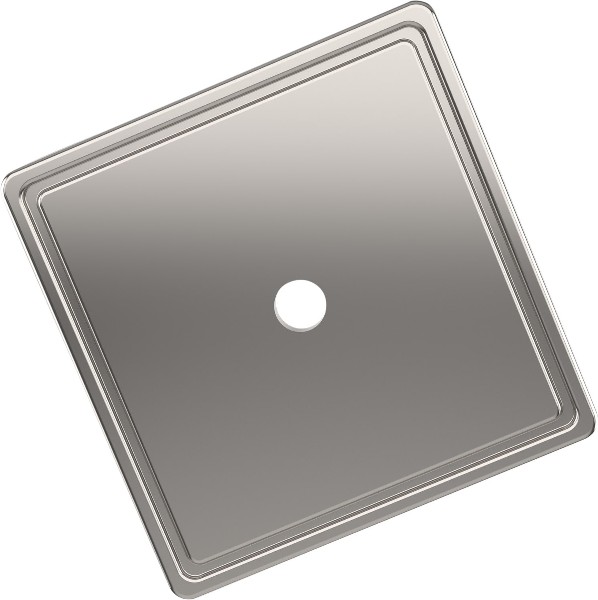 Polished Nickel Steel Backplate
