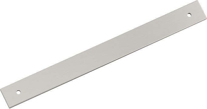Satin Nickel Steel Backplate