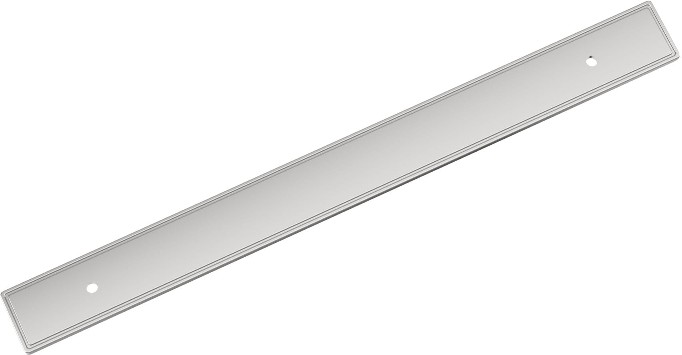 Polished Chrome Steel Backplate