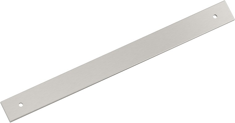 Satin Nickel Steel Backplate