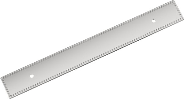 Polished Chrome Steel Backplate