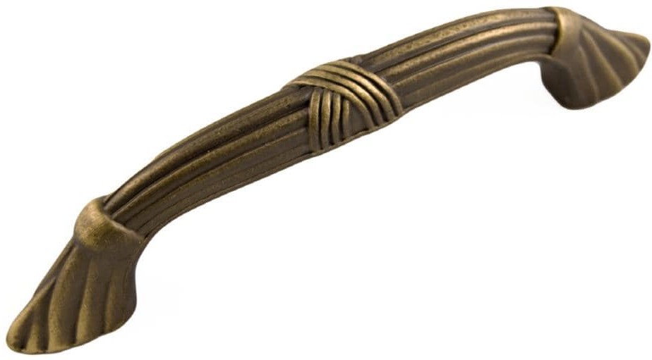 3-1/2-in , Antique English Arch Bar Drawer Pulls