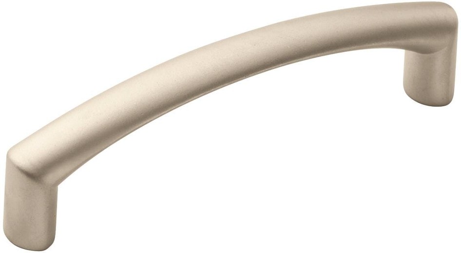 Essential'Z 3-3/4-in , 96mm Center to Center Satin Nickel Matte Arch Handle Drawer Pulls