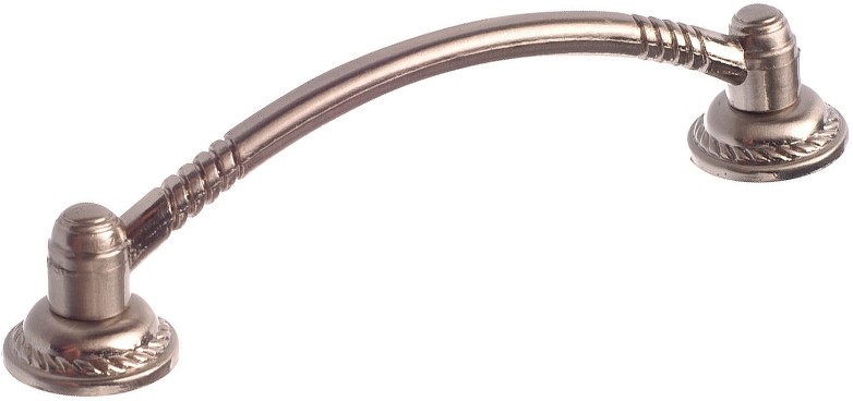 Provence 3-3/4-in , 96mm Center to Center Brushed Nickel Arch Handle Drawer Pulls