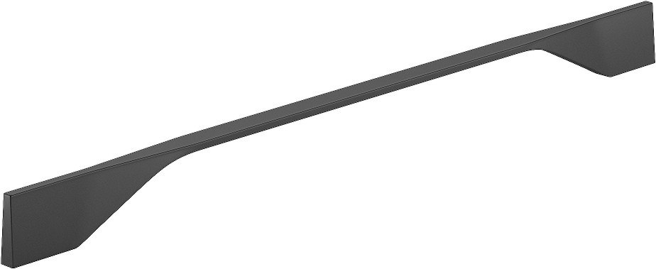 Creston 11-3/8-in or 12-5/8-in , 288mm or 320mm Center to Center Matte Black Dual Mount Arch Handle Drawer Pulls