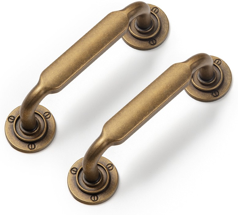 192mm Center to Center Antique Brass Novelty Bar 6