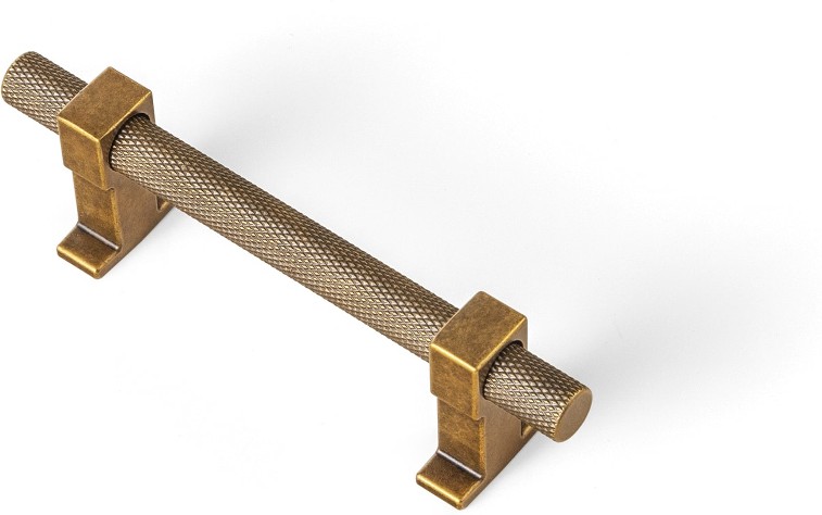192mm Center to Center Antique Brass Cylindrical Handle 6