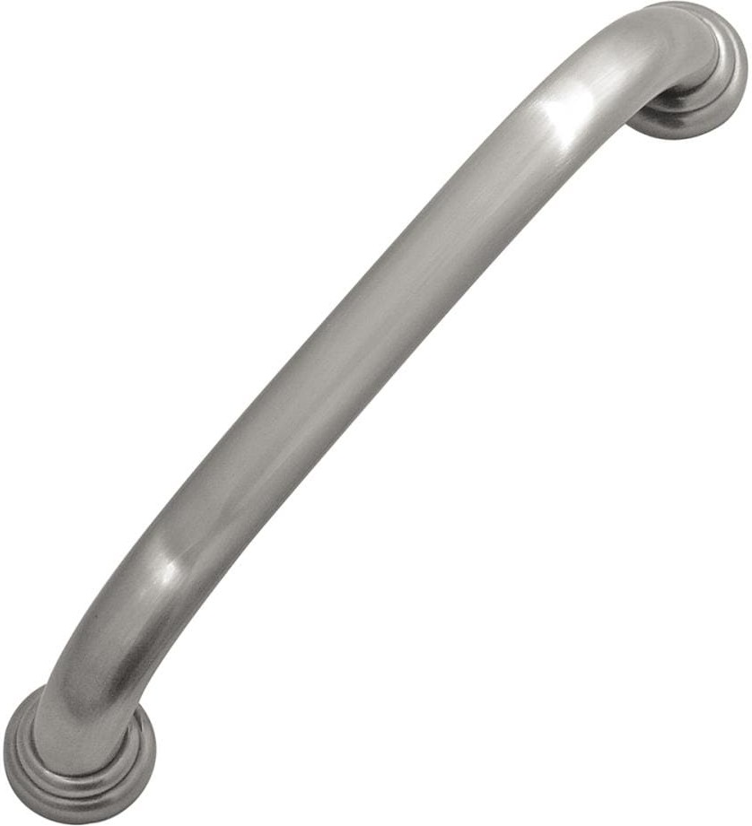 Zephyr 3-3/4-in , 96mm Center to Center Satin Nickel Arch Handle Drawer Pulls