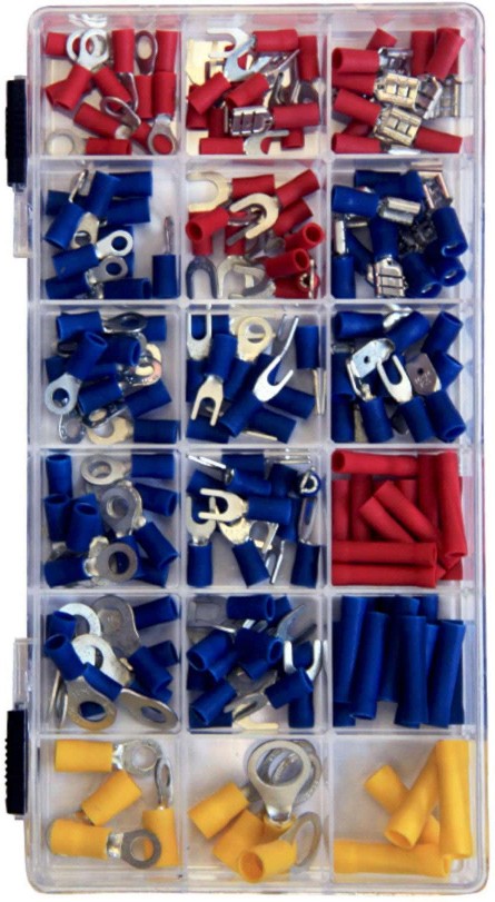 22-10 Gauge Butt splice Multiple colors/finishes 175 -Count