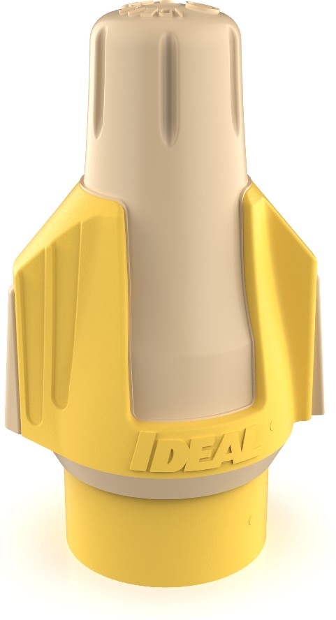 Wing Wire Connectors Yellow/Tan ( 125 -Pack )