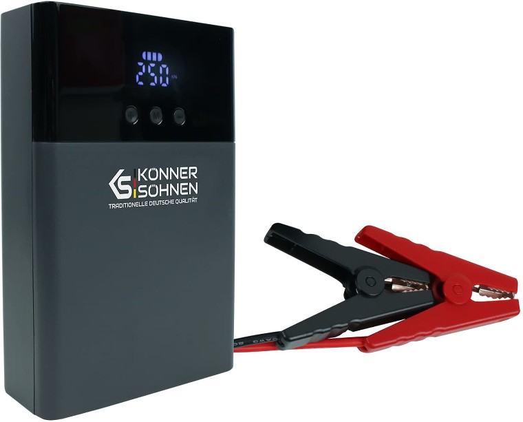 4-IN-1 Portable Car Battery Jump Starter with Air Compressor Pump 1200-Amp KS JSP-1200