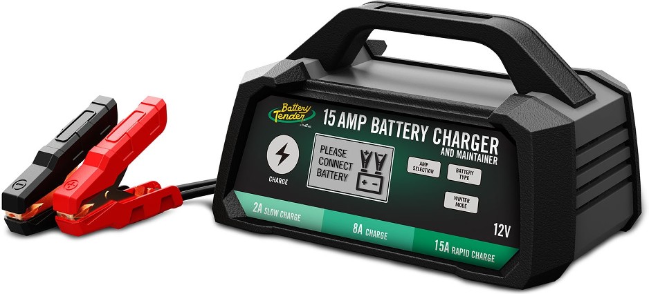 15 -Amp 12-volt Car Battery Charger