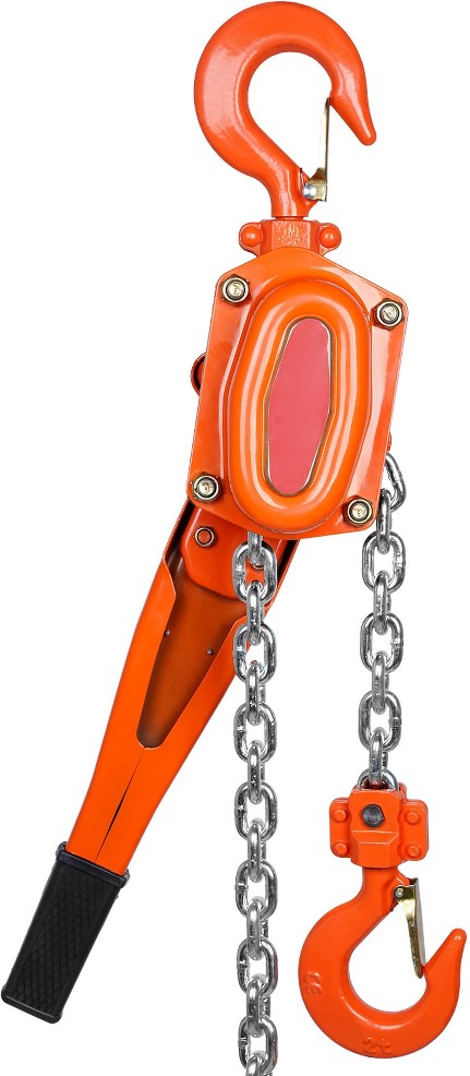 Manual Lever Chain Hoist 1.5 Ton (3300 lbs) Capacity 10 FT G80 Galvanized Carbon Steel Weston