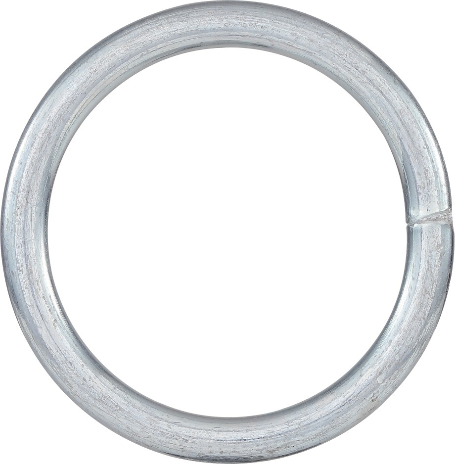 #2, 2-in Rings in Zinc Plated