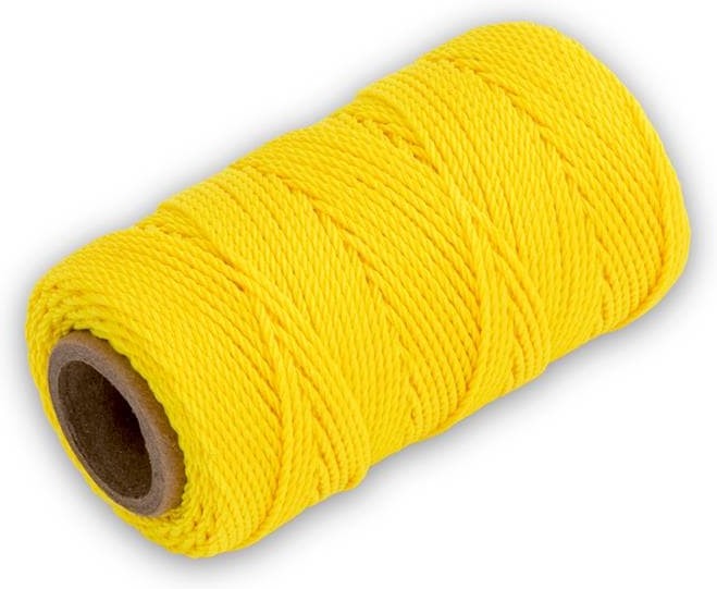 250-ft Yellow Nylon Mason line String