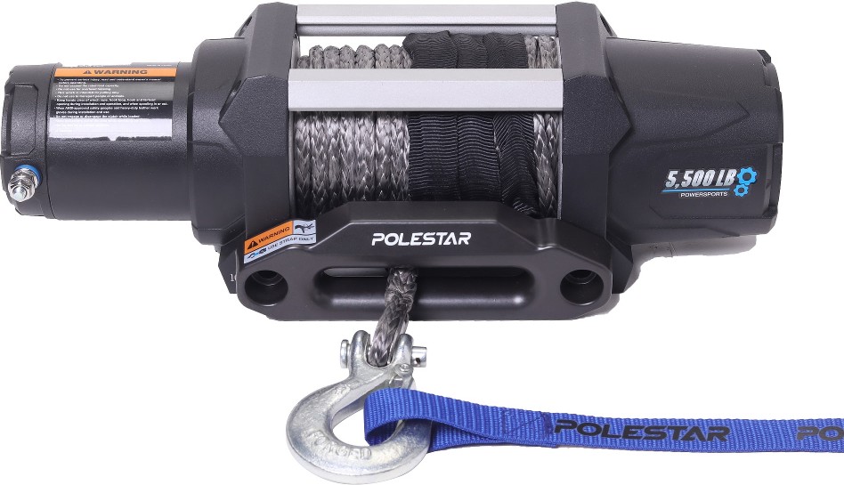 5500-lb 50.0-ft Steel Electronic Winch