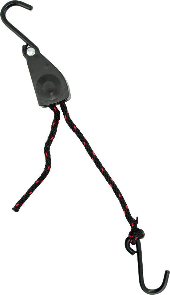 1/5-in x 8-ft Tie Down with S-hook 150-lb Break Strength