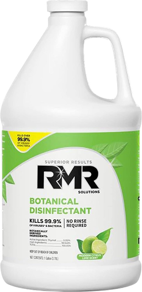 Botanical 1 -Gallon Modern Citrus Lime Disinfectant Liquid All-Purpose Cleaner