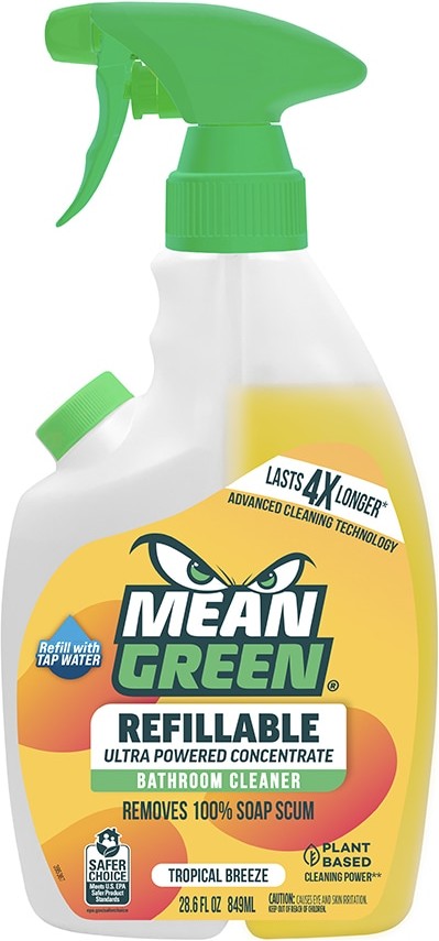 Refillable 28.6 Fluid ounce(s) Tropical Breeze Liquid Multipurpose Bathroom Cleaner