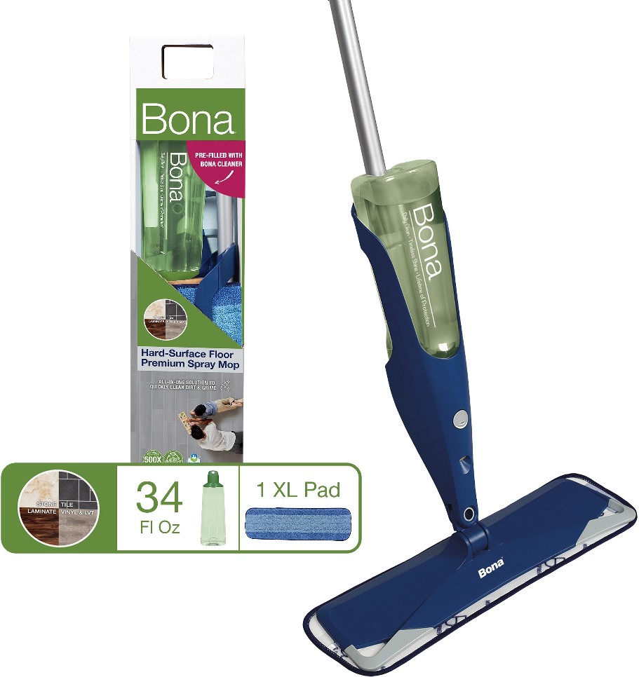 Single Nozzle 34-fl oz Spray Mop