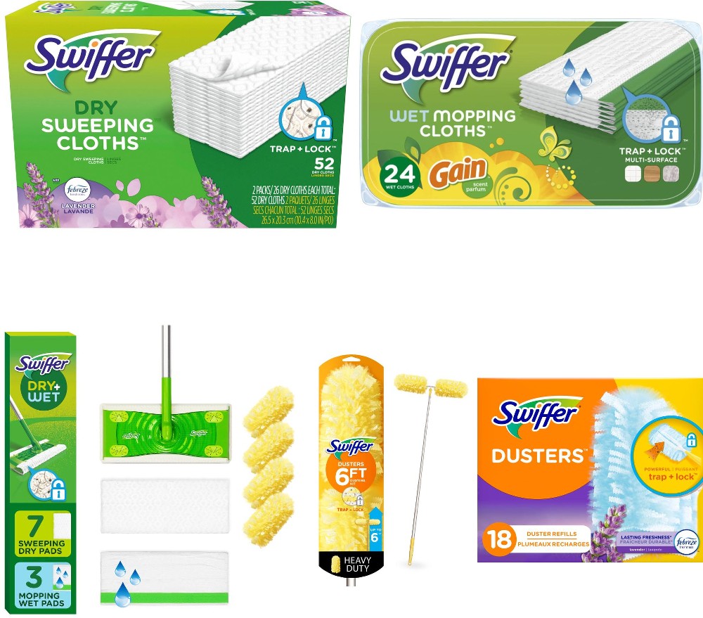 Sweeper + Duster Multi-Surface Clean Kit
