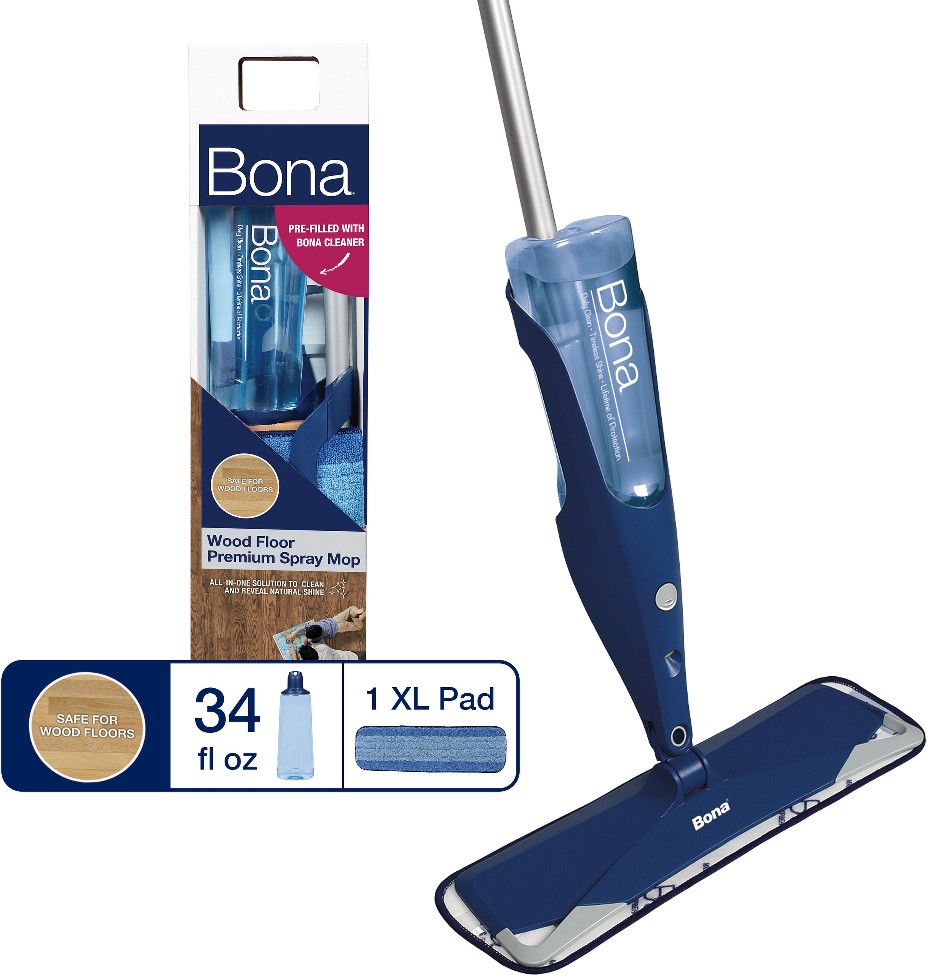 Single Nozzle 34-fl oz Spray Mop