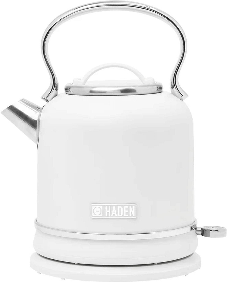 Chelsea 1.7 Liter Electric Water Kettle w/ 360-Degree Base - Ivory/Chrome