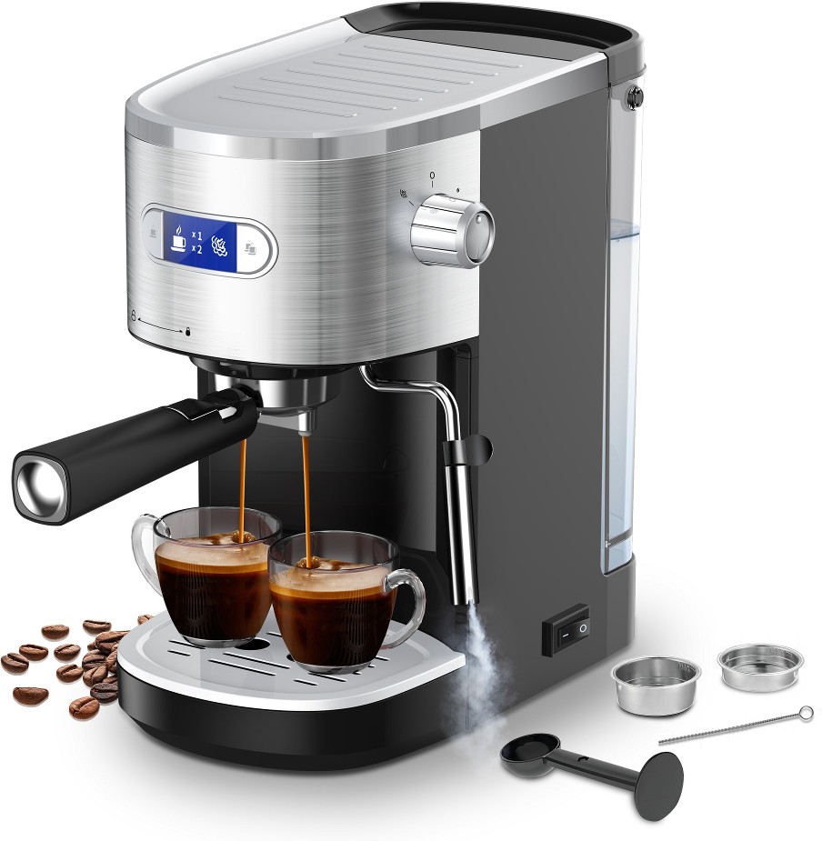 2 -Cup Programmable Residential Drip coffee maker with Automatic Shut-Off ( White )