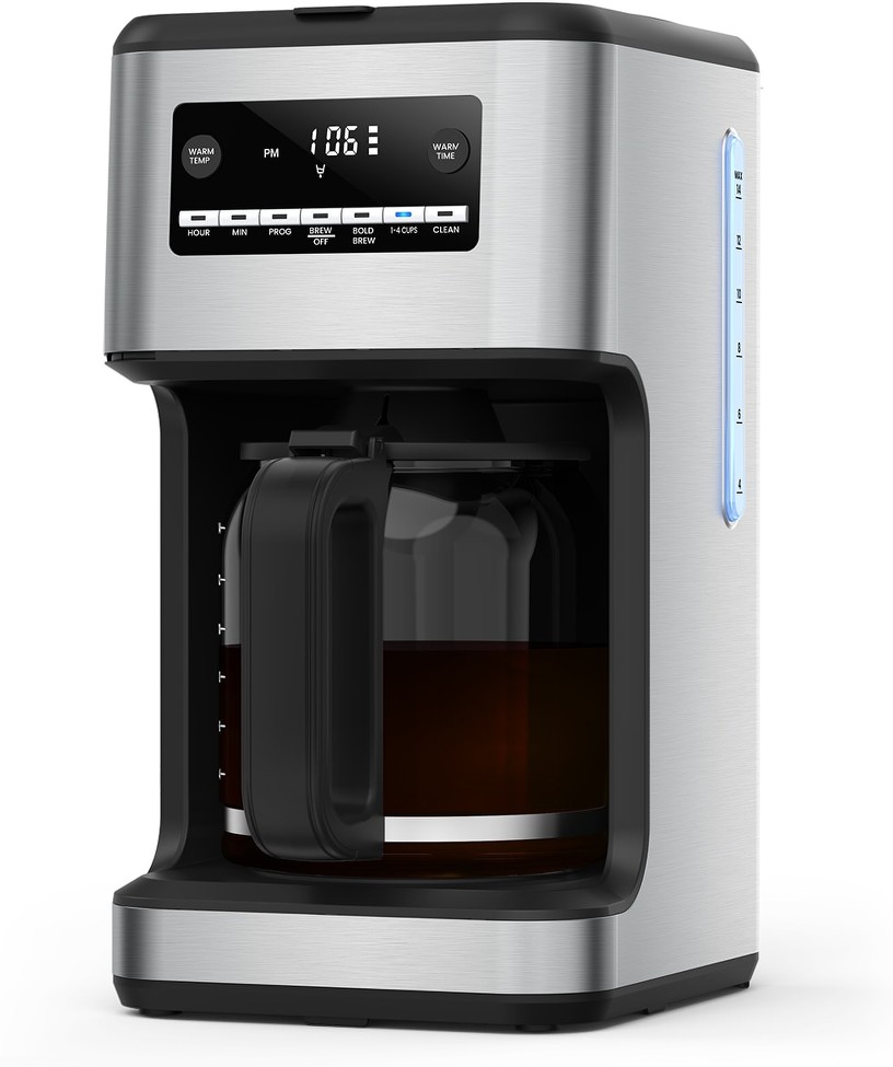 14 -Cup Programmable Residential Drip coffee maker with Automatic Shut-Off ( Black )