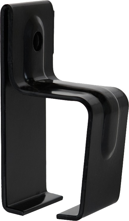 Matte Black Indoor/Outdoor Single Bracket