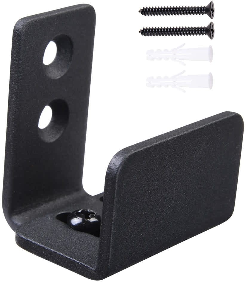 Adjustable Wall Mount Floor Guide Carbon Steel Hardware for Sliding Barn Door Bottom Door Groove Needed