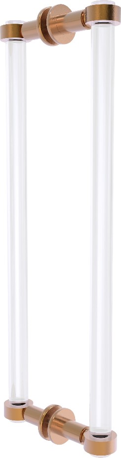 Unfinished 18-in Hinged shower door Handle