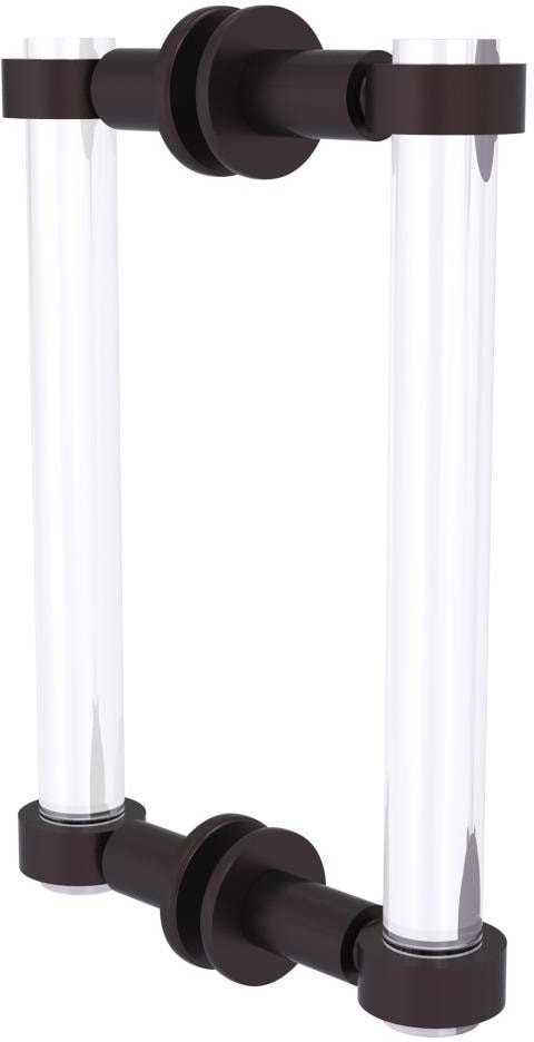 Unfinishedches Hinged shower door Handle