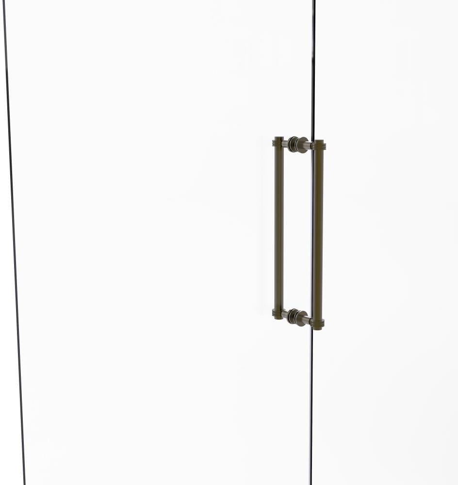 Antique brass 18-in Hinged shower door Handle