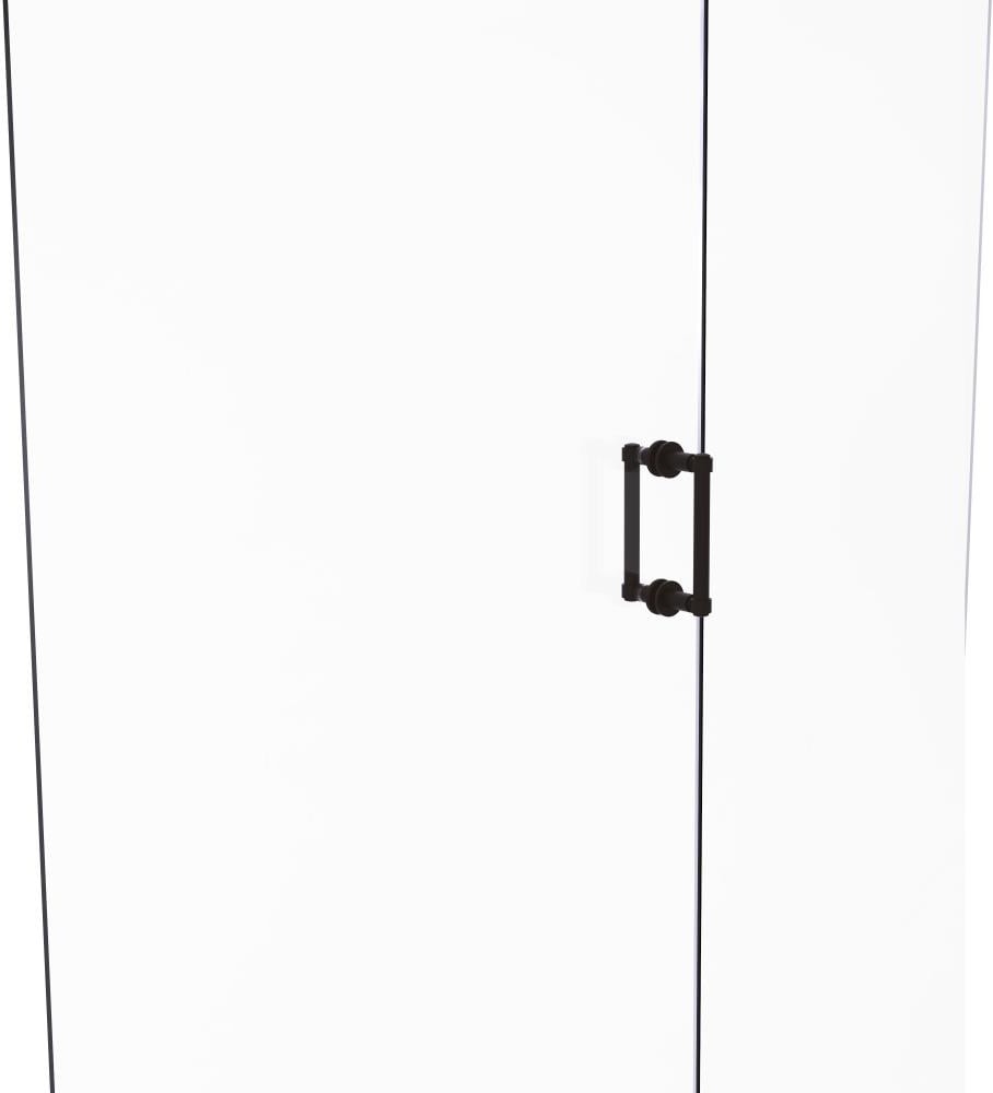 Satin brassches Hinged shower door Handle
