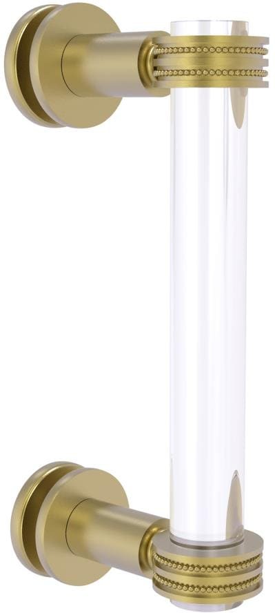Polished chromeches Hinged shower door Handle
