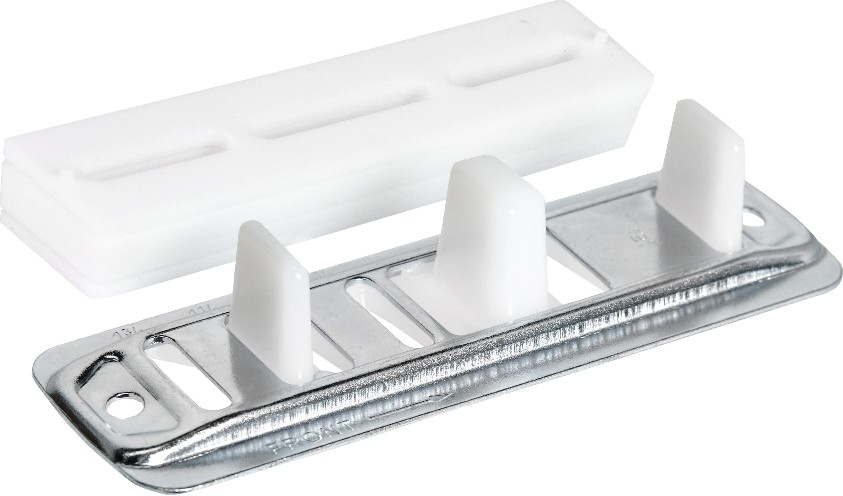 4.1875-in Bi-pass door Sliding Closet Door Connecting Adaptor