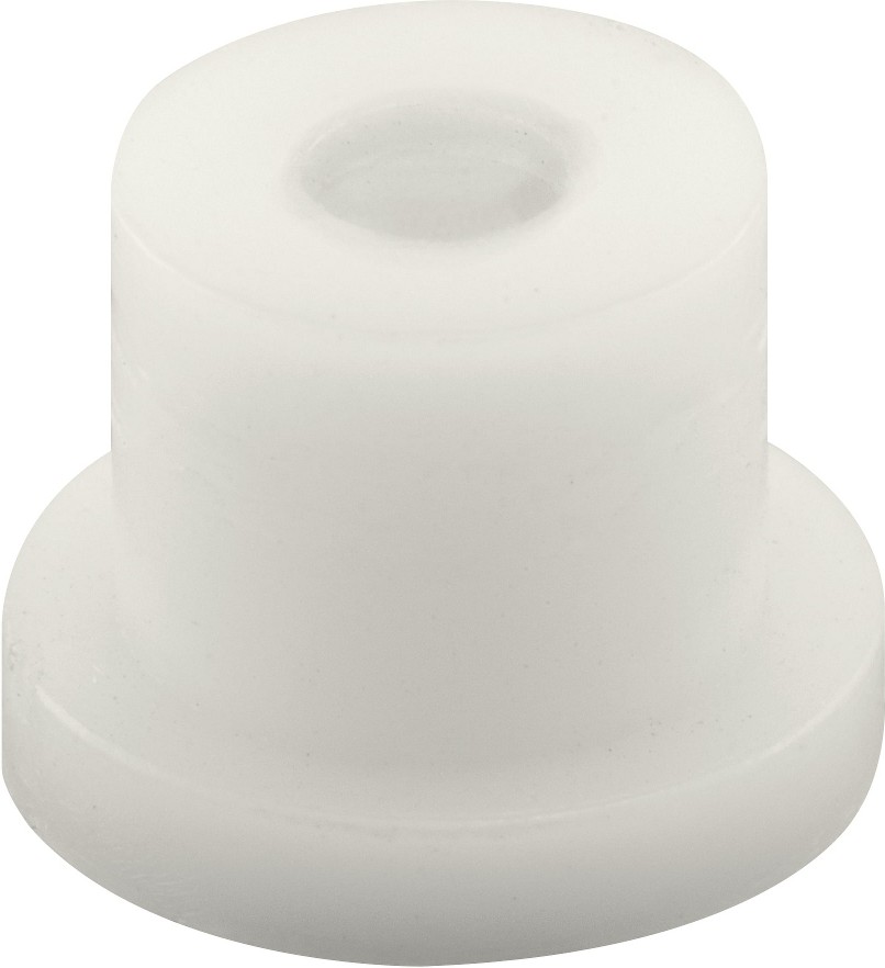 Bi-Fold Door Guide Cap 1/4 inch Inside x 1/2 inch x 3/8 inch Plastic (25 Pack)