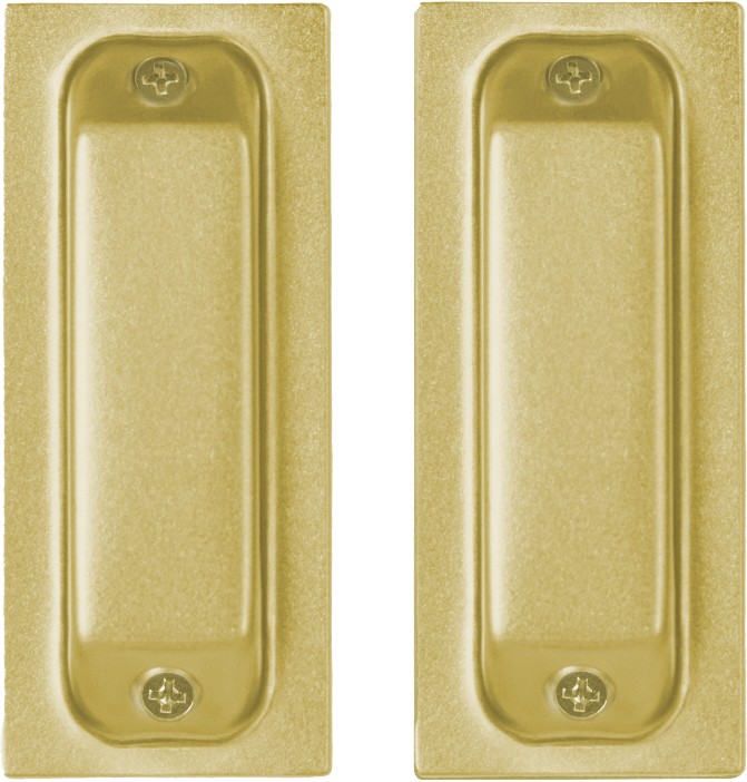 1.375-in Soft Gold Sliding Closet Door Door Pull (