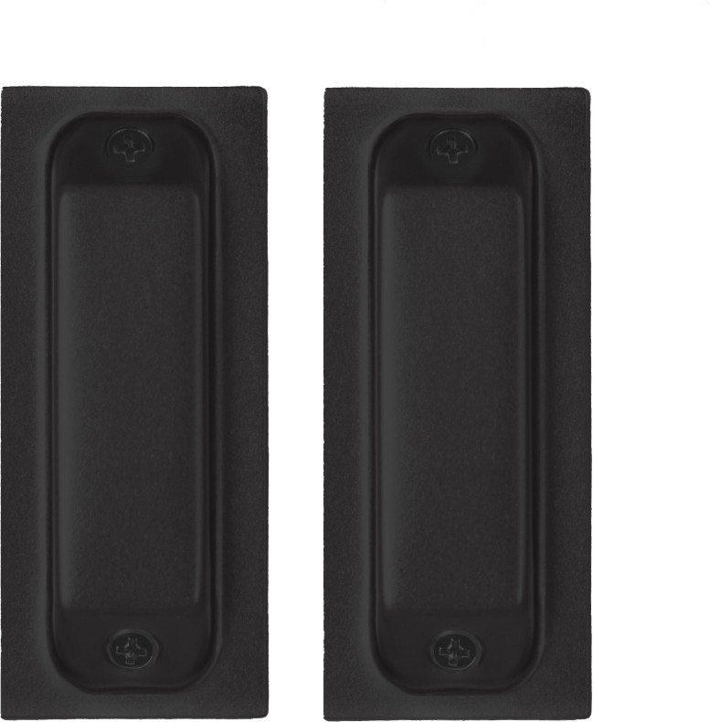 1.375-in Matte Black Sliding Closet Door Door Pull (