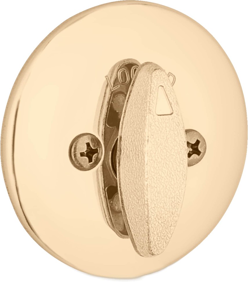 Security 663 Deadbolt Series Polished brass Single Sided Deadbolt