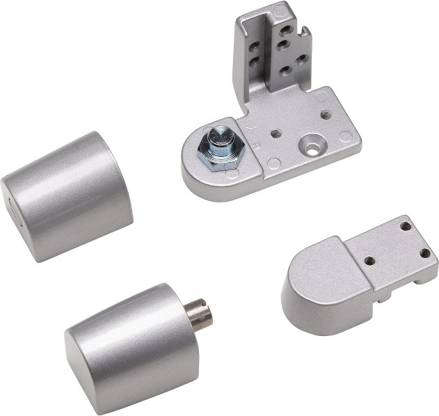Kawneer Style Offset Pivots Aluminum Key Control Deadbolt