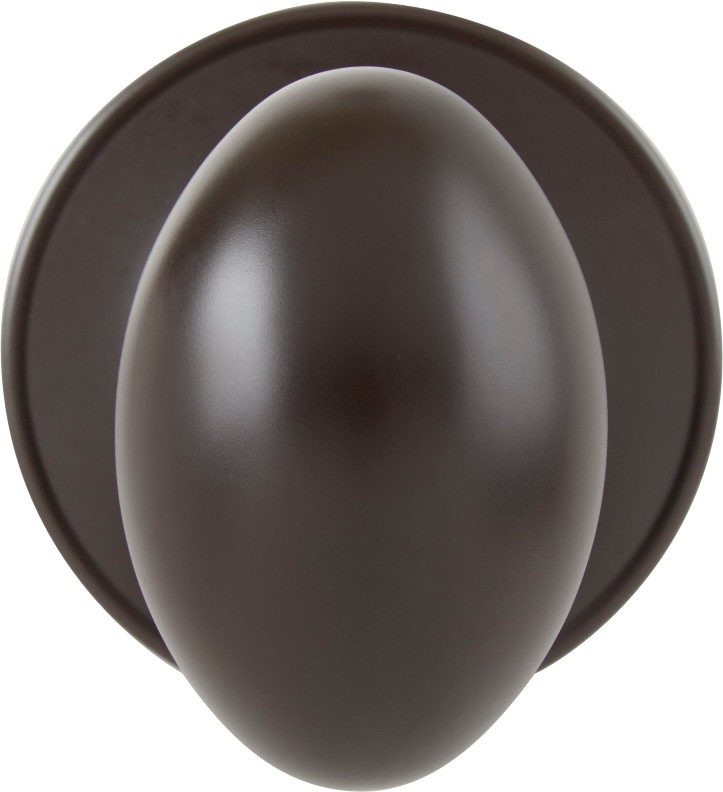 Carlyle Oil rubbed bronze Interior/Exterior Hall/Closet Passage Door Handle
