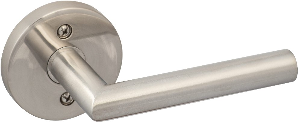 Ridgecrest Modern Hanover Satin Stainless Interior Hall/Closet Dummy Door Handle