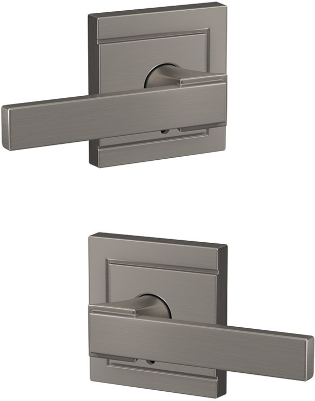 Custom Northbrook - Upland Satin Nickel Interior Hall/Closet Dummy Door Handle