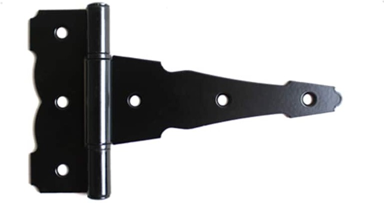 T-Hinge 6 in Colonial Style For Shed Doors Set of 3
