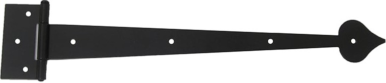 13-inch Smooth Finish Strap Hinge Set of 6